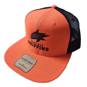 Mesh Basecap Orange – Black